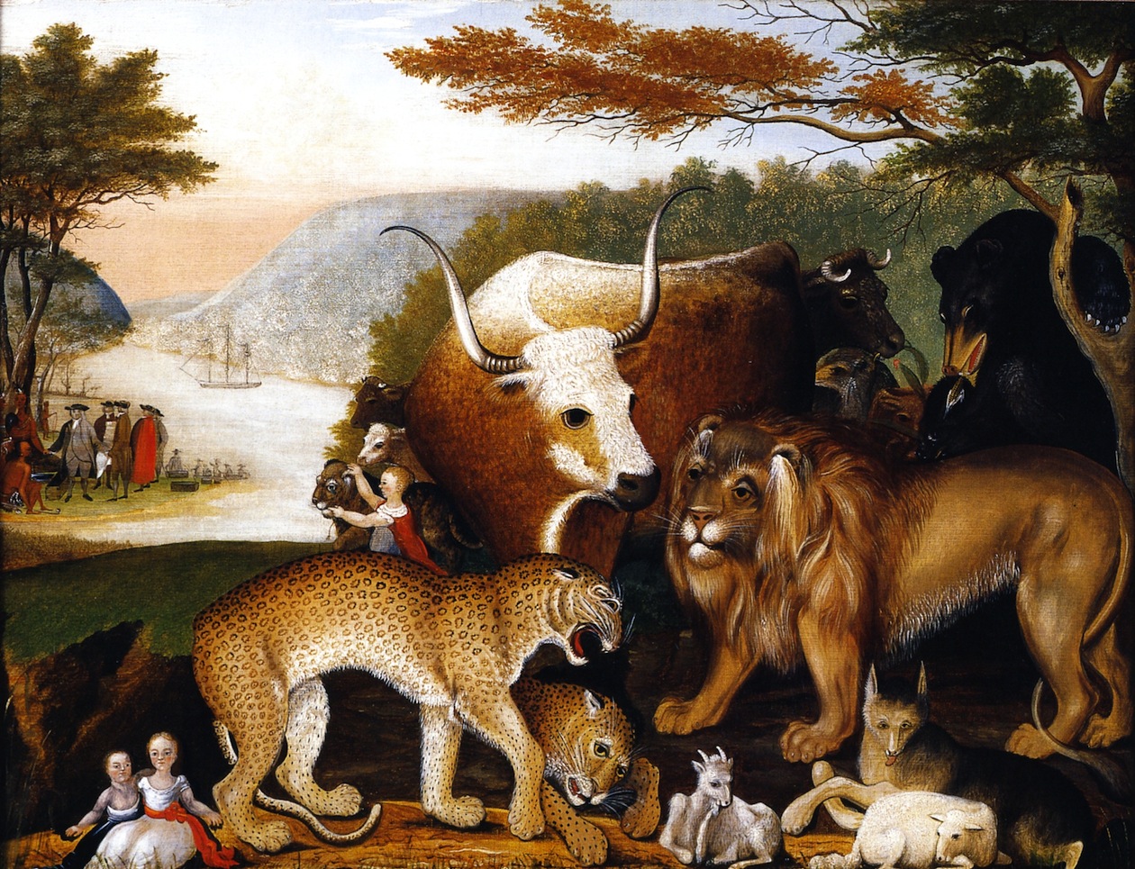Peaceable Kingdom (1844) - Edward Hicks Tablo