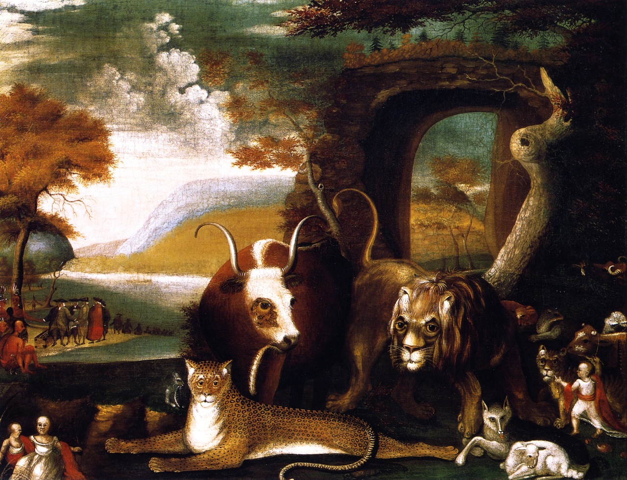 Peaceable Kingdom (1845) - Edward Hicks Tablo