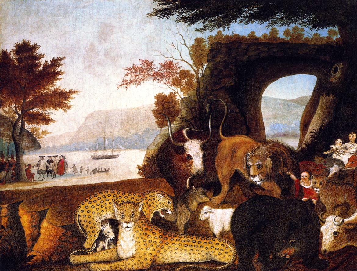 Peaceable Kingdom (1847) - Edward Hicks Tablo