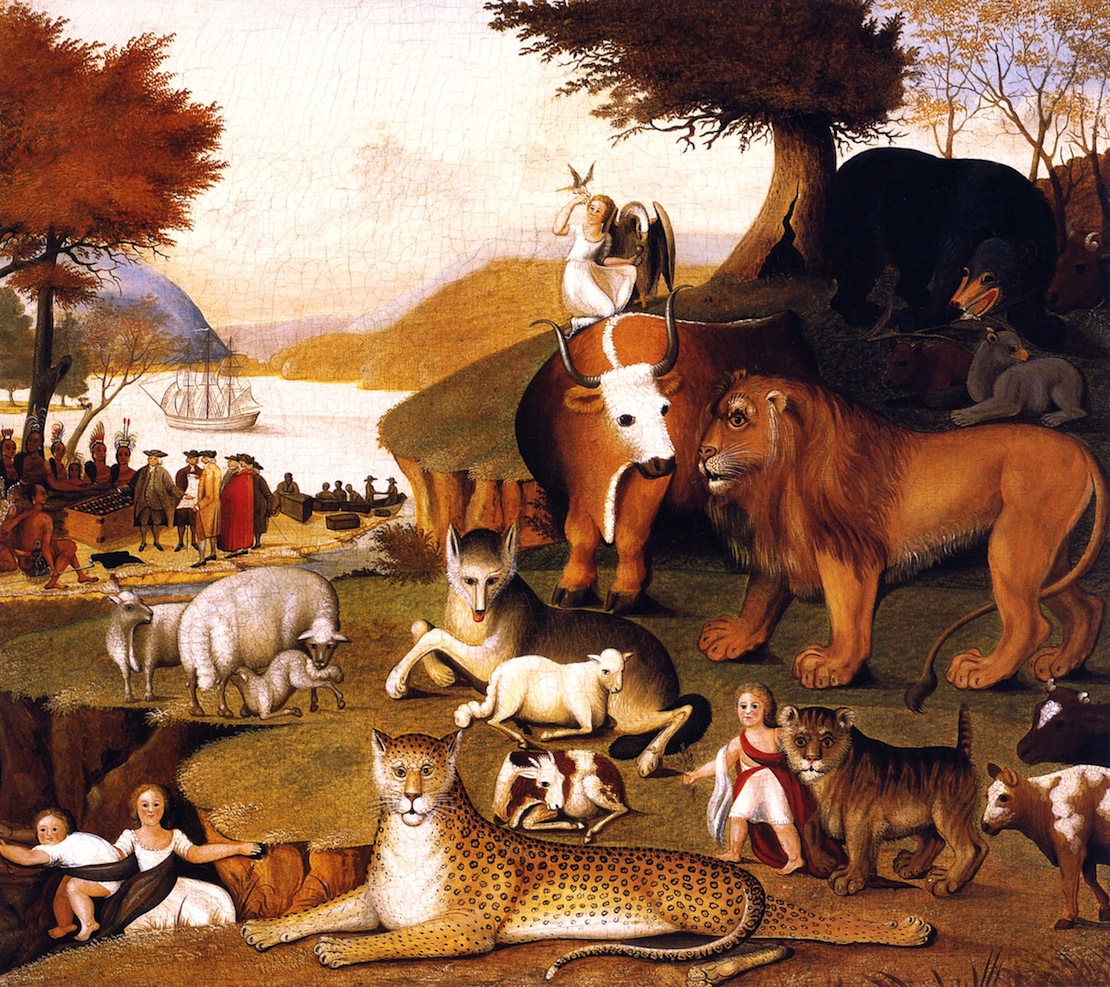 Peaceable Kingdom (1848) - Edward Hicks Tablo