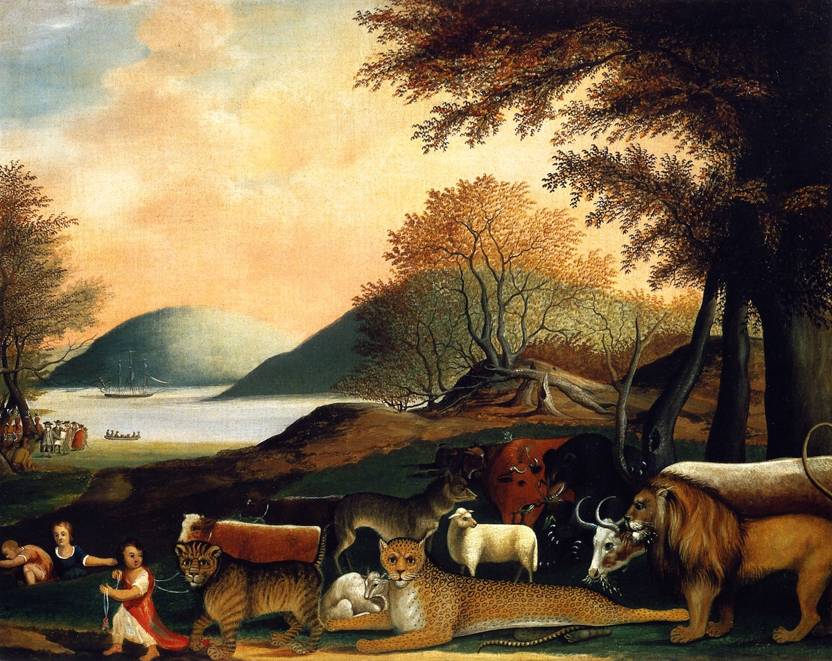 Peaceable Kingdom (1849) - Edward Hicks Tablo