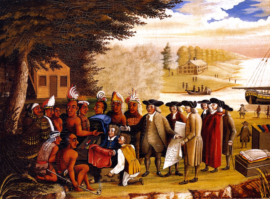 Penn's Treaty (1835) - Edward Hicks Tablo