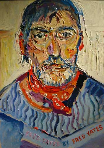 Fred Yates by Fred Yates (Self Portrait) - Fred Yates Tablo