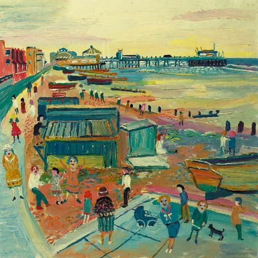 On the Promenade - Fred Yates Tablo