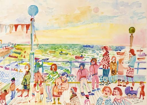 Worthing Pier - Fred Yates Tablo