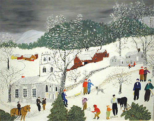 Let Me Help - Grandma Moses Tablo