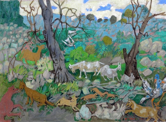 Animals - Grégoire Michonze Tablo