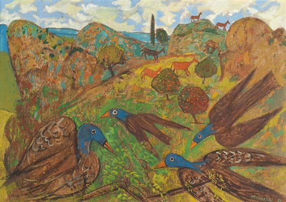 Birds - Grégoire Michonze Tablo