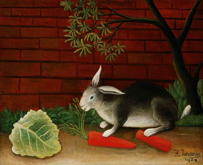Rabbit (1908) - Henri Rousseau Tablo
