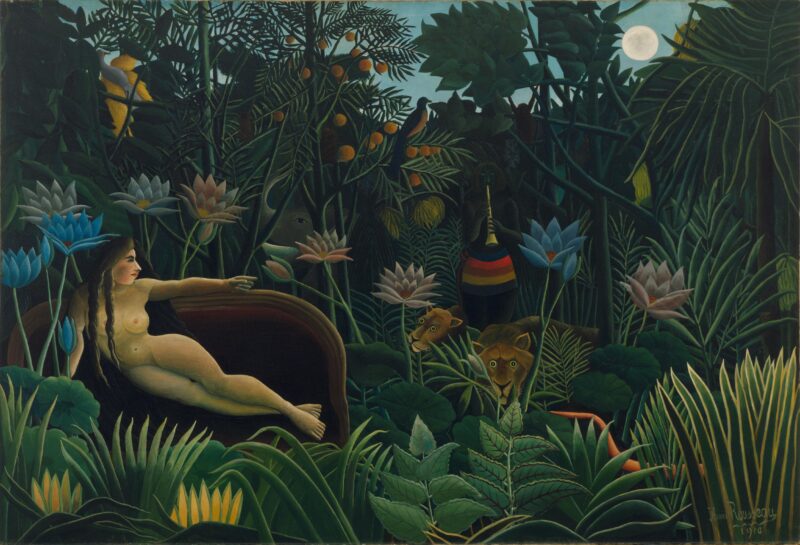 The Dream (1910) - Henri Rousseau Tablo