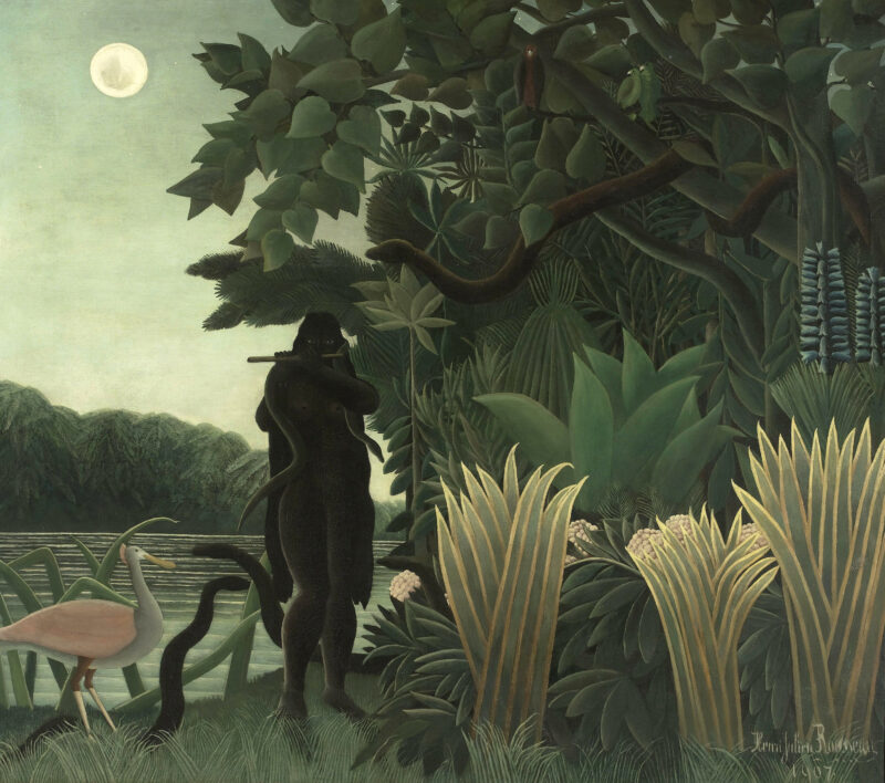 The Snake Charmer (1907) - Henri Rousseau Tablo
