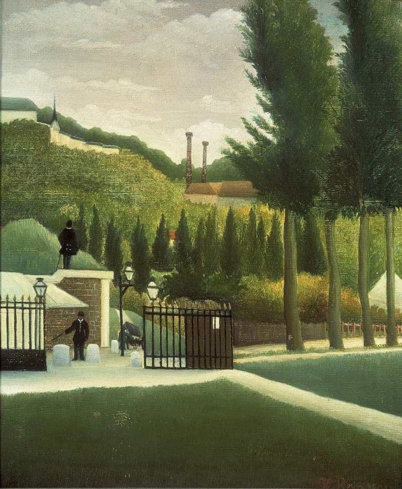 The Toll House (1890) – Henri Rousseau Tablo