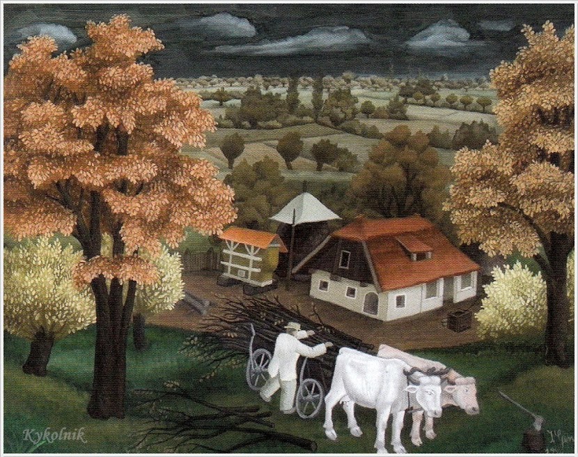 Autumn (1944) - Ivan Generalić Tablo