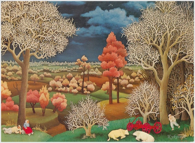 Autumn (1949) - Ivan Generalić Tablo
