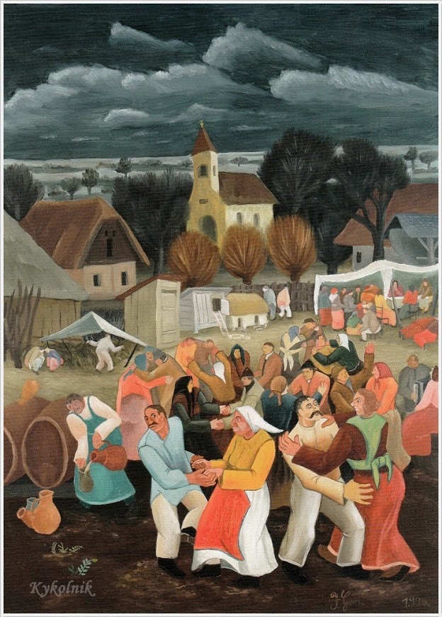Dancing at the Fair (1940) – Ivan Generalić Tablo