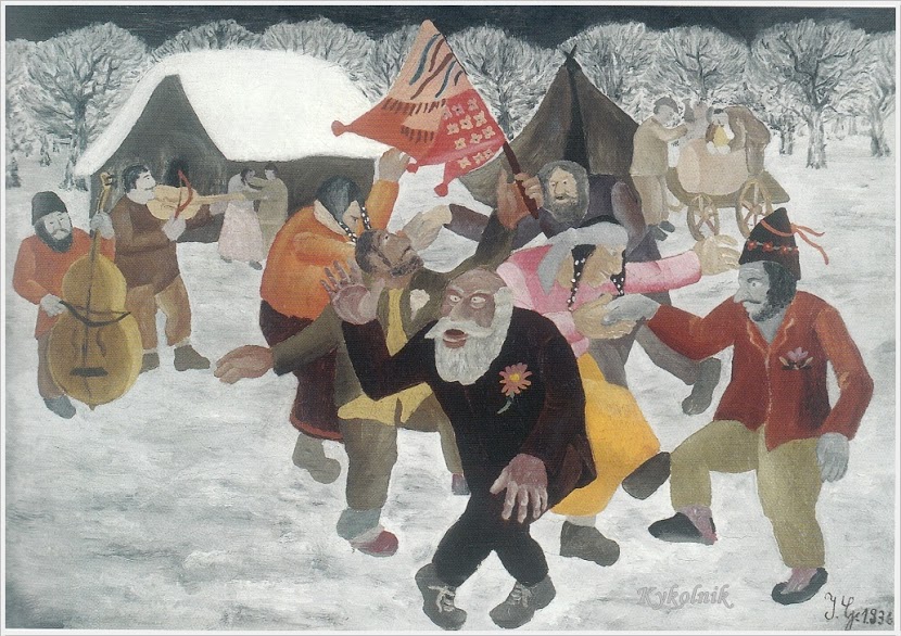 Gipsies dancing (1936) - Ivan Generalić Tablo