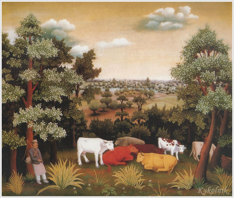 On the Meadow – Ivan Generalić Tablo