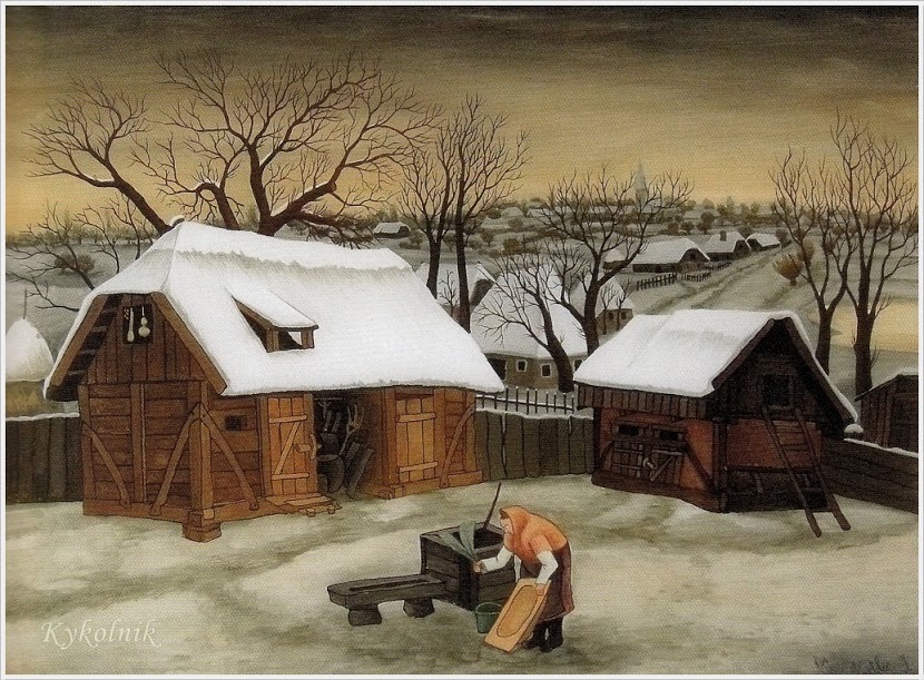 Winter (1942) - Ivan Generalić Tablo