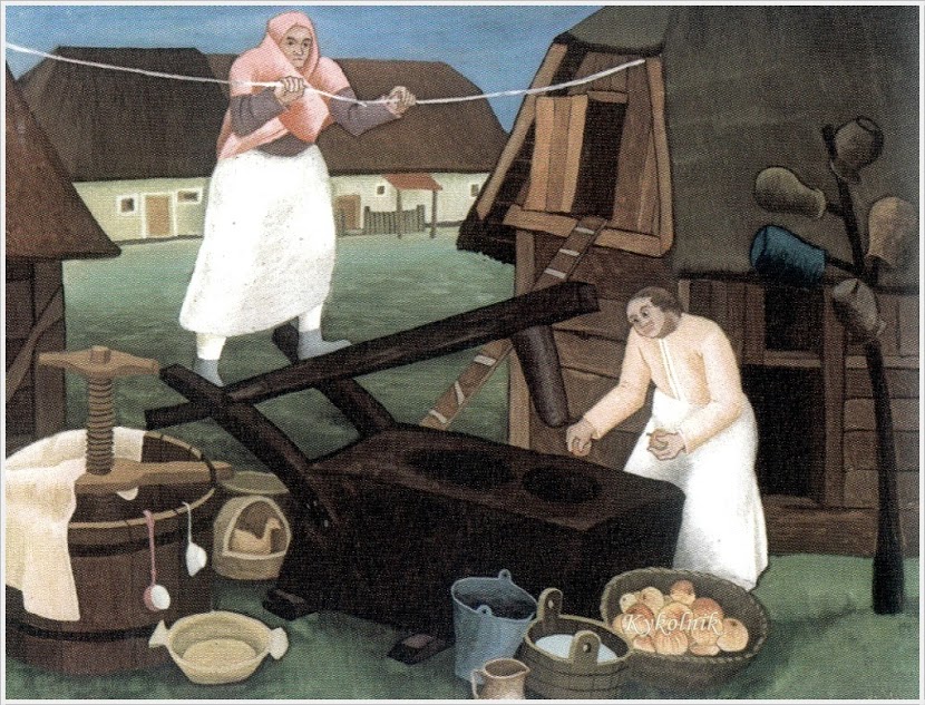 Women are working (1941) - Ivan Generalić Tablo