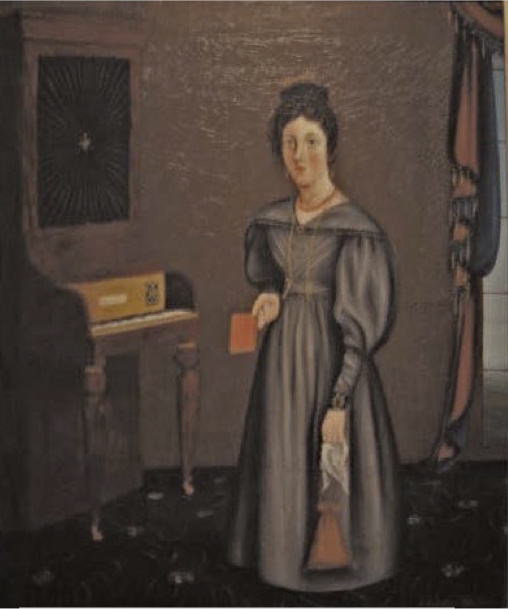 Woman Before a Pianoforte (1831) - John Bradley Tablo