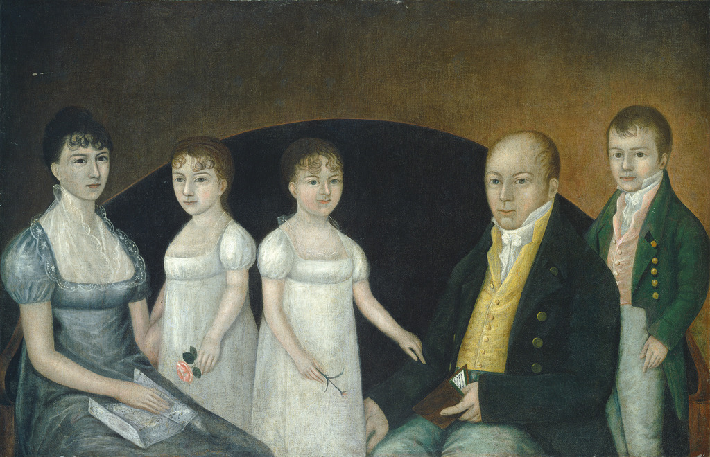 Family Group (1800) - Joshua Johnson Tablo