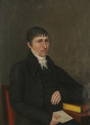 PORTRAIT OF ELISHA STANSBURY – Joshua Johnson Tablo