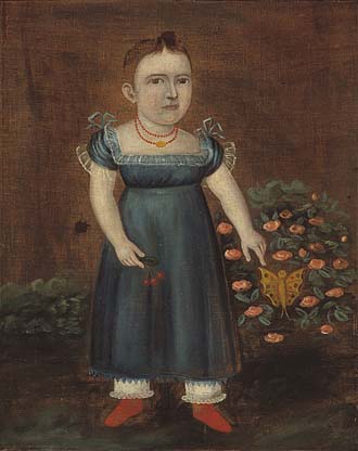 Portrait of Adelia Ellender – Joshua Johnson Tablo