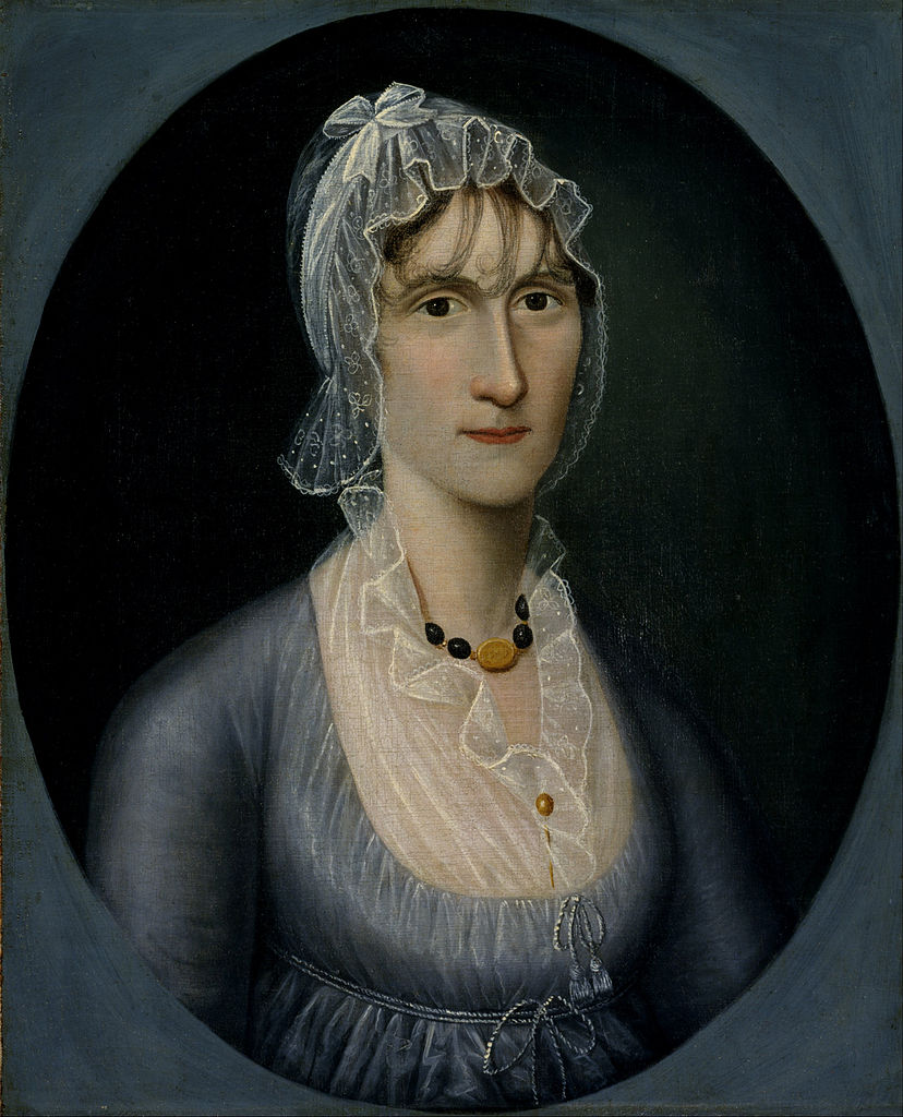 Portrait of Mrs. Barbara Baker Murphy (1810) – Joshua Johnson Tablo