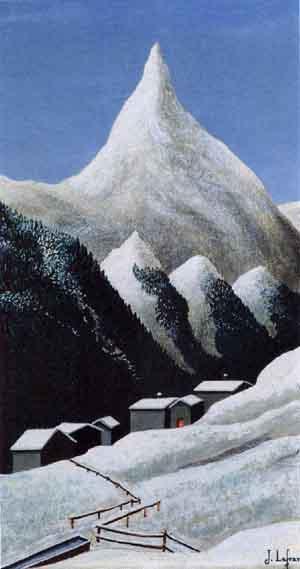 Mount Cervino – Jules Lefranc Tablo