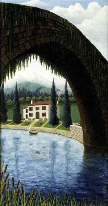 Paysage Basco Bearnais - Jules Lefranc Tablo
