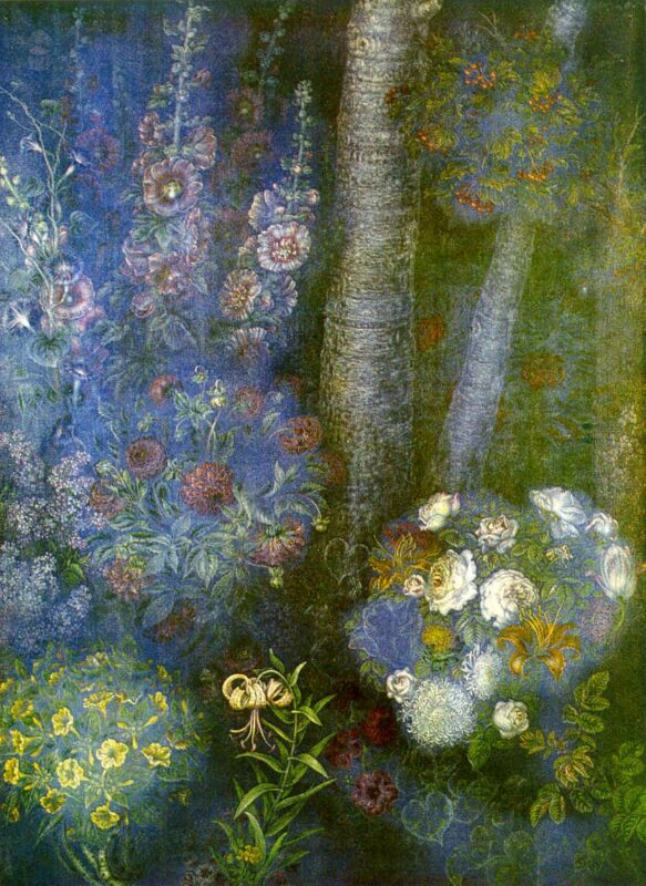 Dahlias (1940) - Kateryna Bilokur Tablo