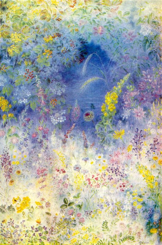 Field flowers (1941) - Kateryna Bilokur Tablo