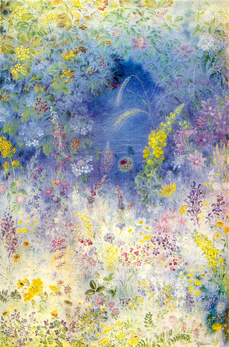 Field flowers (1941) - Kateryna Bilokur Tablo