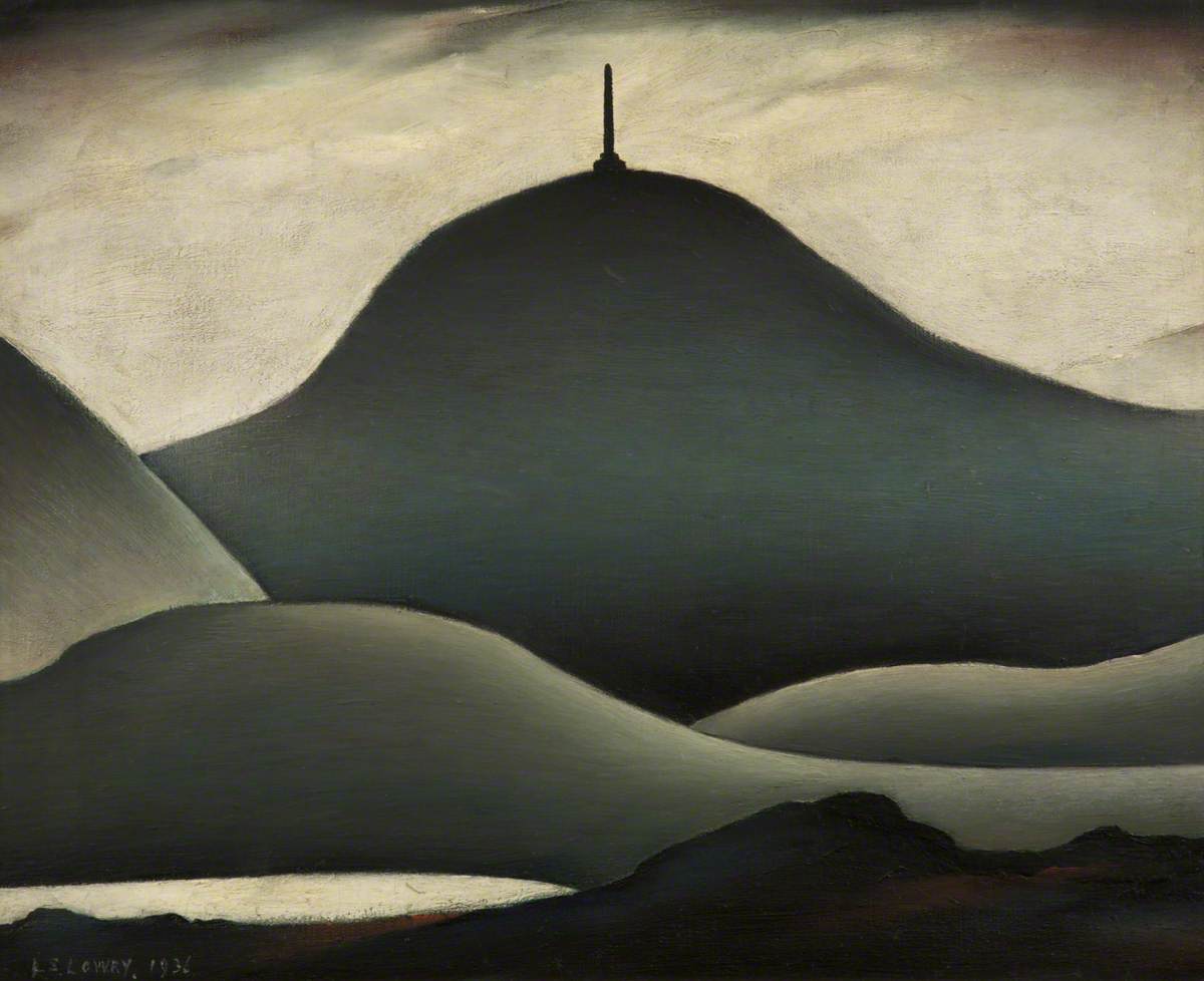 A Landmark (1936) - L. S. Lowry Tablo