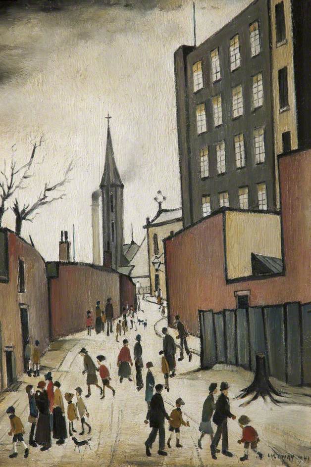 Albion Mill (1941) - L. S. Lowry Tablo