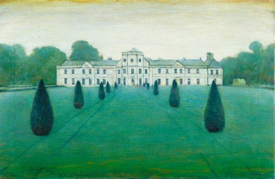 Grantley Hall, near Ripon (1952) - L. S. Lowry Tablo