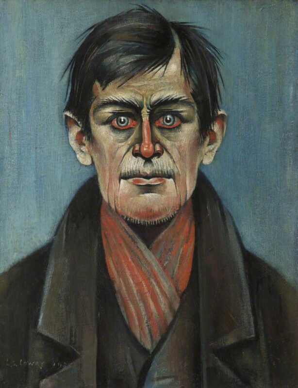 Head of a Man (1938) - L. S. Lowry Tablo