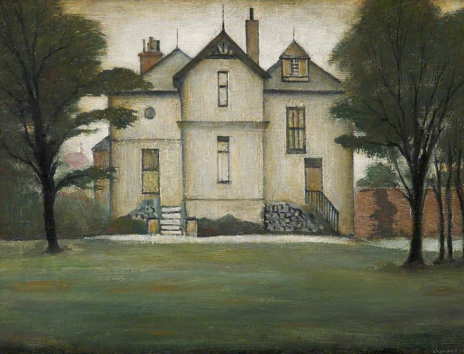 Portrait of a House (1953) – L. S. Lowry Tablo
