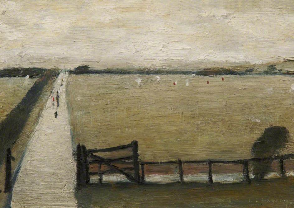 Swinton Mos (1922) - L. S. Lowry Tablo