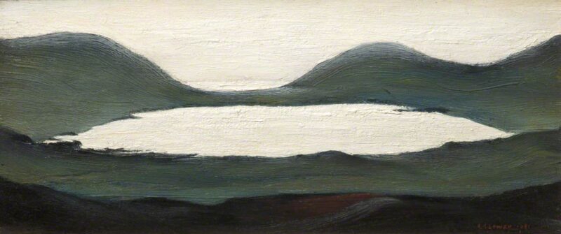 The Lake (1951) - L. S. Lowry Tablo