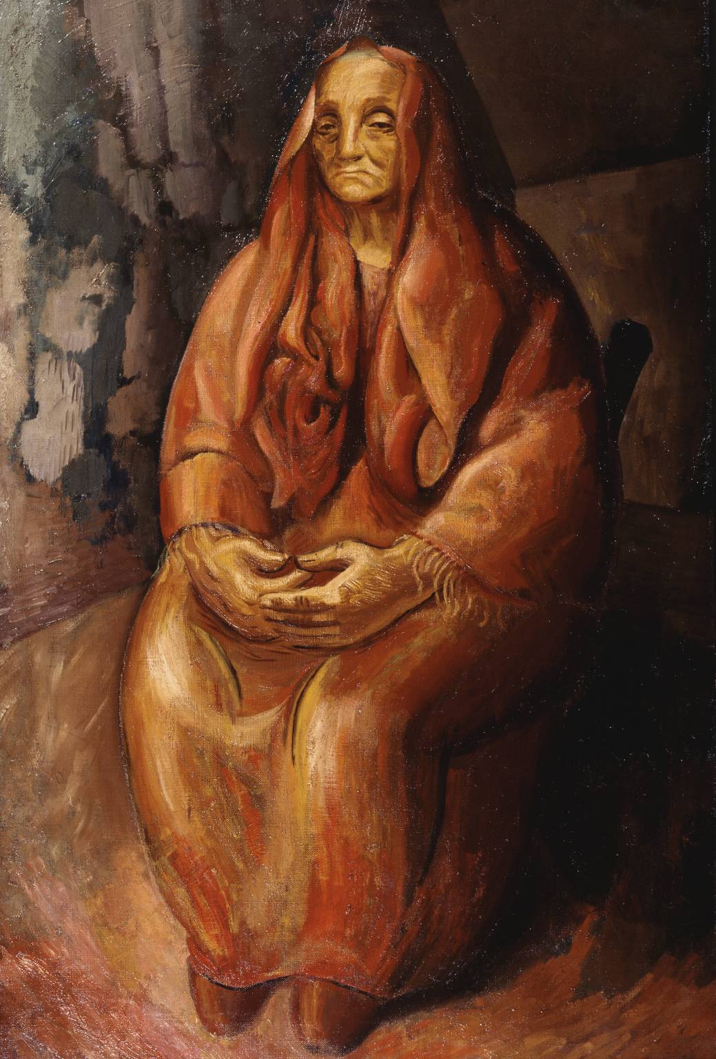 The Ember (Italian Immigrant) (1926) - Leon Underwood Tablo