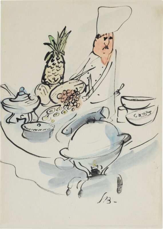 Chef - Ludwig Bemelmans Tablo
