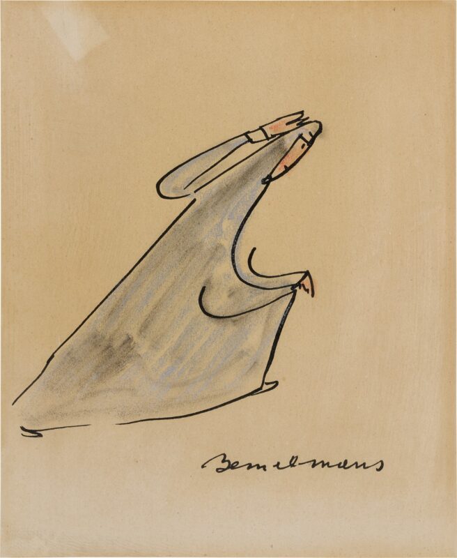 Miss Clavel - Ludwig Bemelmans Tablo