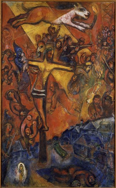Resistance (1937) - Marc Chagall Tablo
