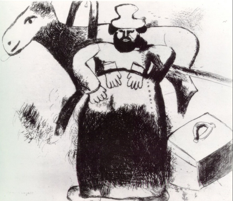 Selifan (1923) – Marc Chagall Tablo