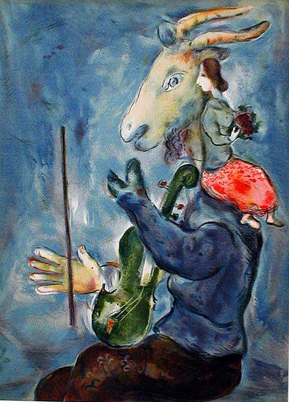 Spring (1938) - Marc Chagall Tablo