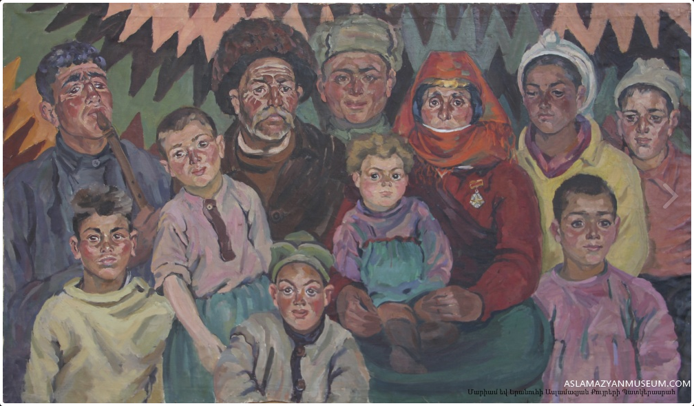 Etude hero's mother (1947) - Mariam Aslamazian Tablo
