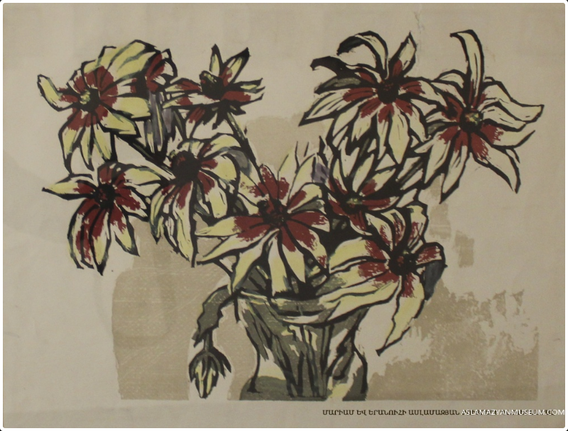 Flowers (1949) - Mariam Aslamazian Tablo