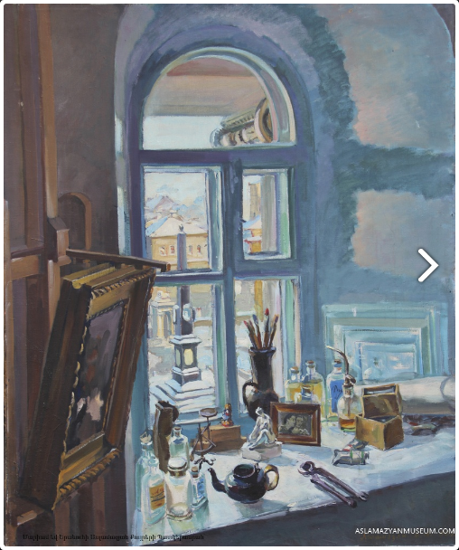 Our studio in Moscow Culture House (1950) – Mariam Aslamazian Tablo