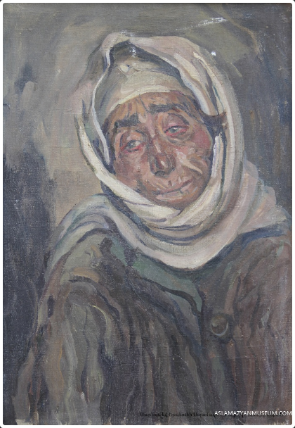 The victim of genocide (1947) - Mariam Aslamazian Tablo